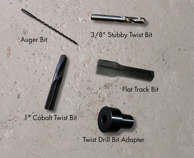 Racine Railroad Track Bits for Rail Drills