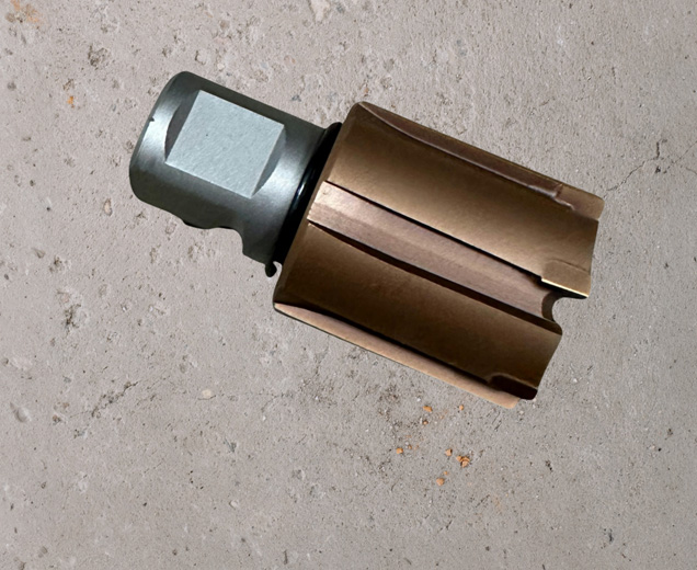 Racine Railroad Tungsten Carbide Tipped (TCT) Cutters for Rail Drills