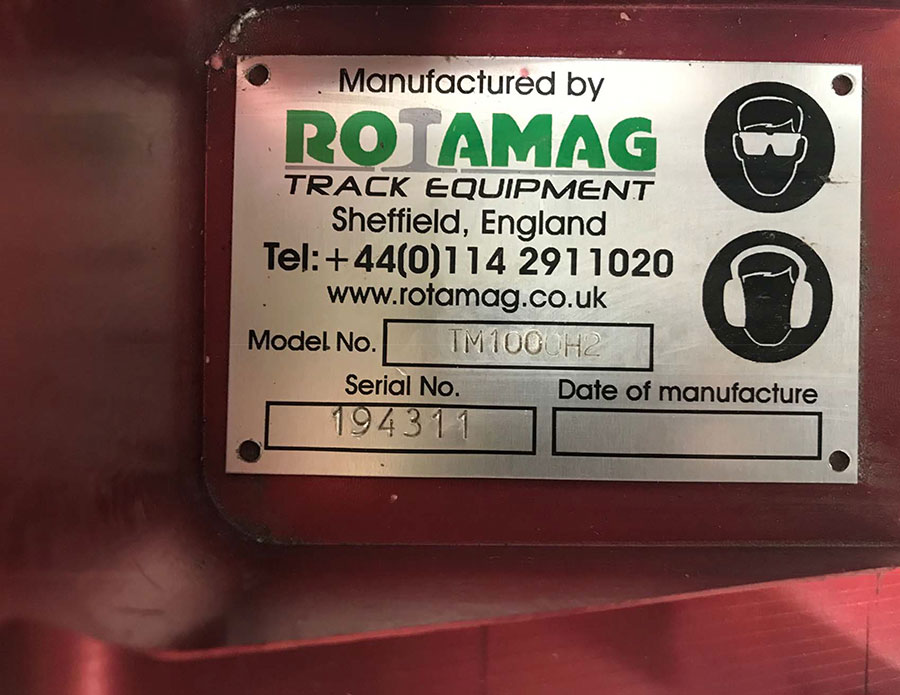 High Speed Rail Drill (910070) - #194311