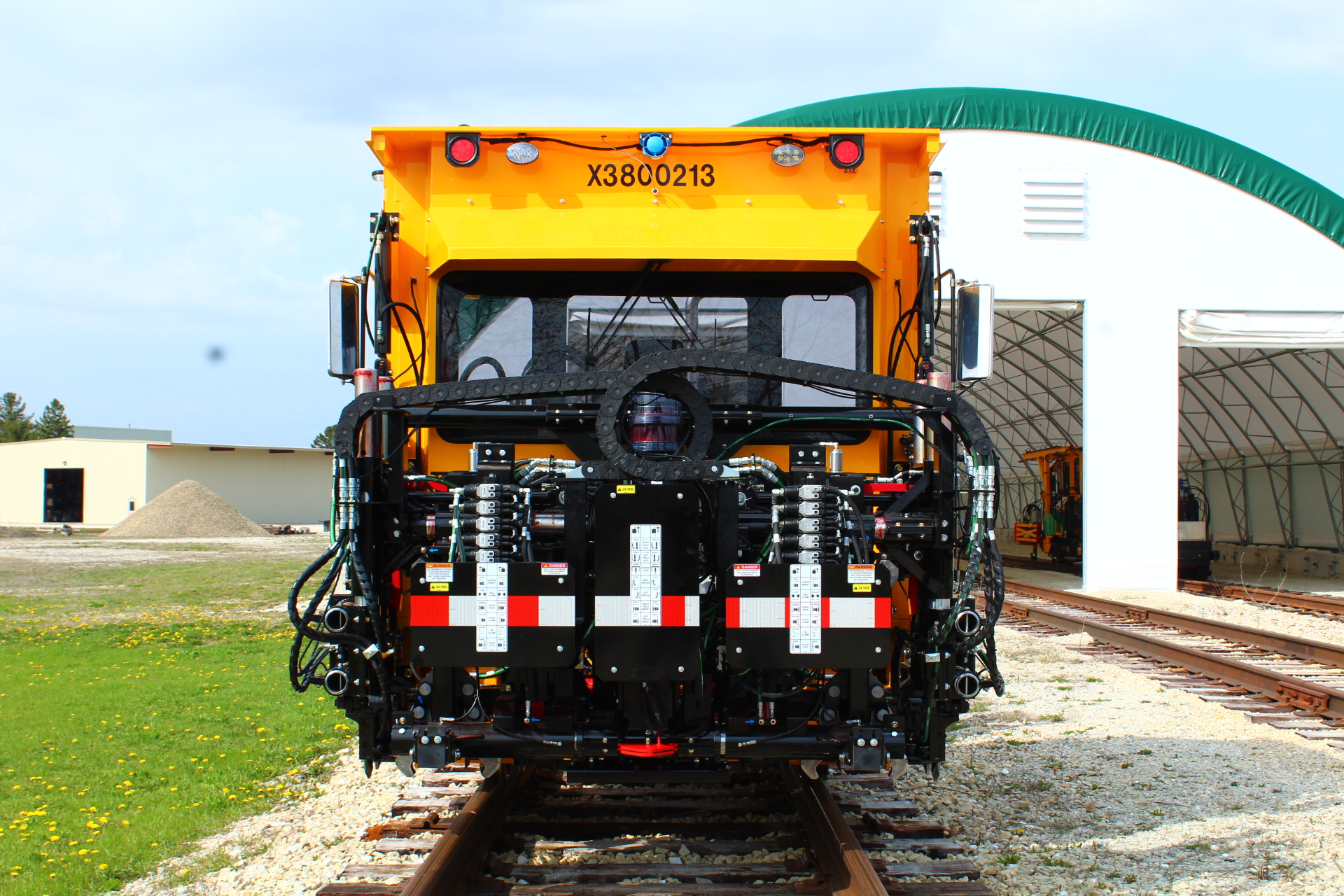 Racine Railroad Advanced Tie Plate Inserter