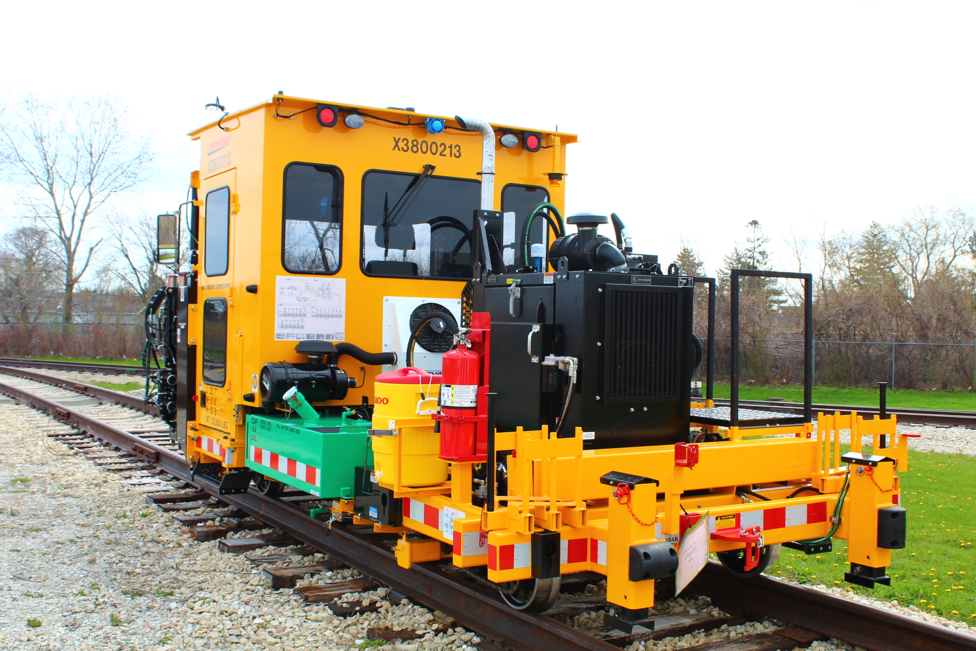 Racine Railroad Advanced Tie Plate Inserter