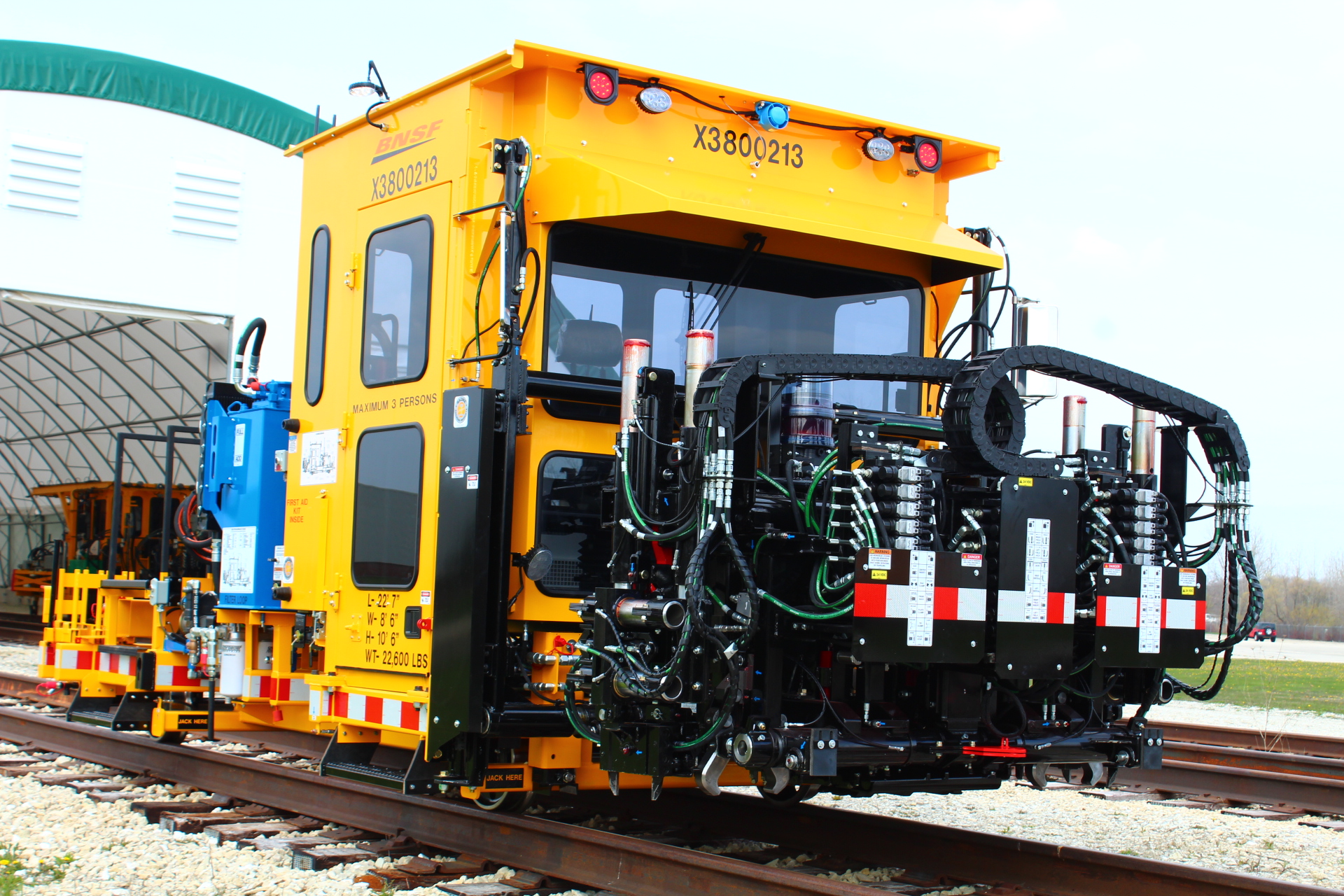 Racine Railroad Advanced Tie Plate Inserter