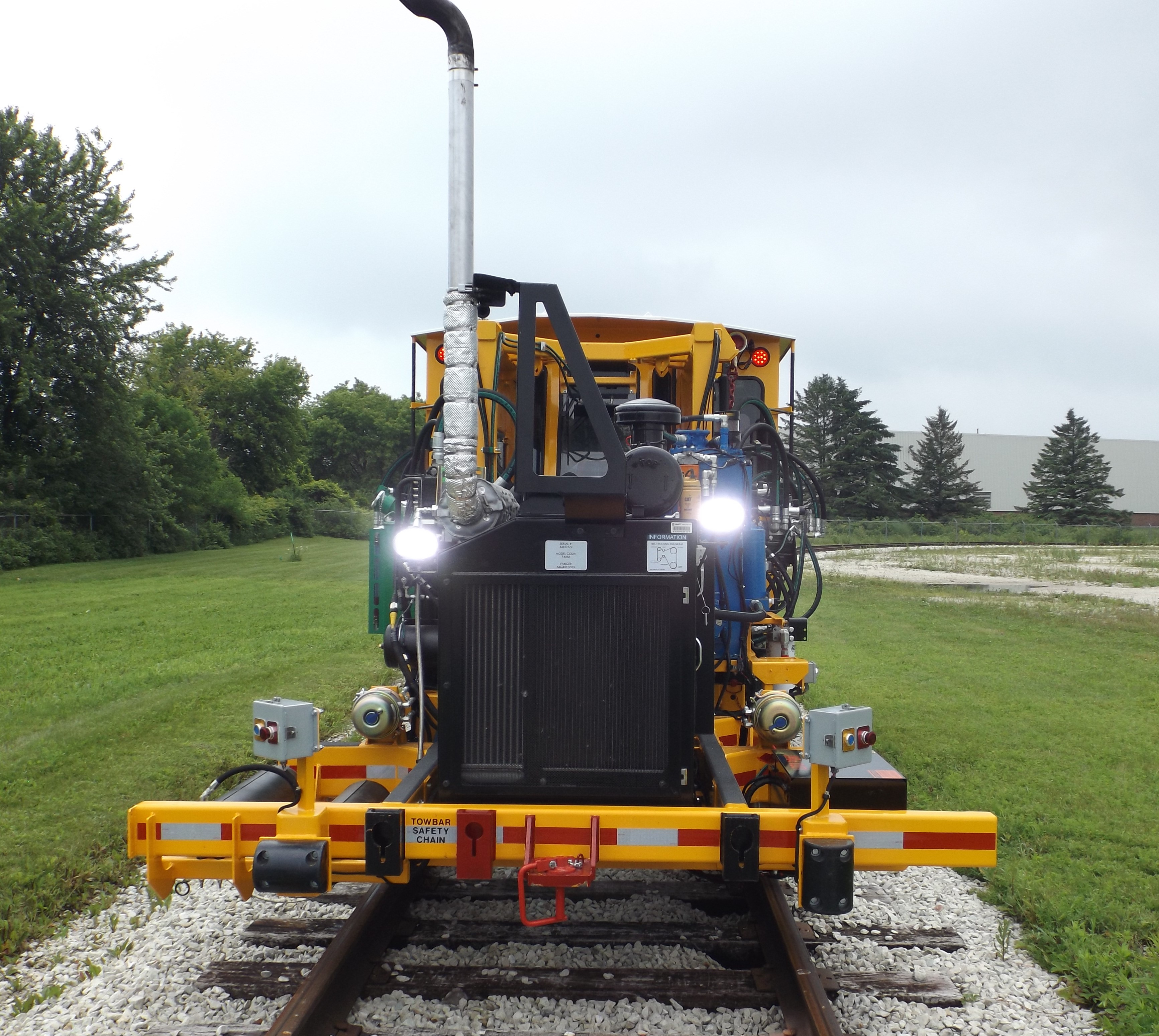 Racine Rail Tie Straightener