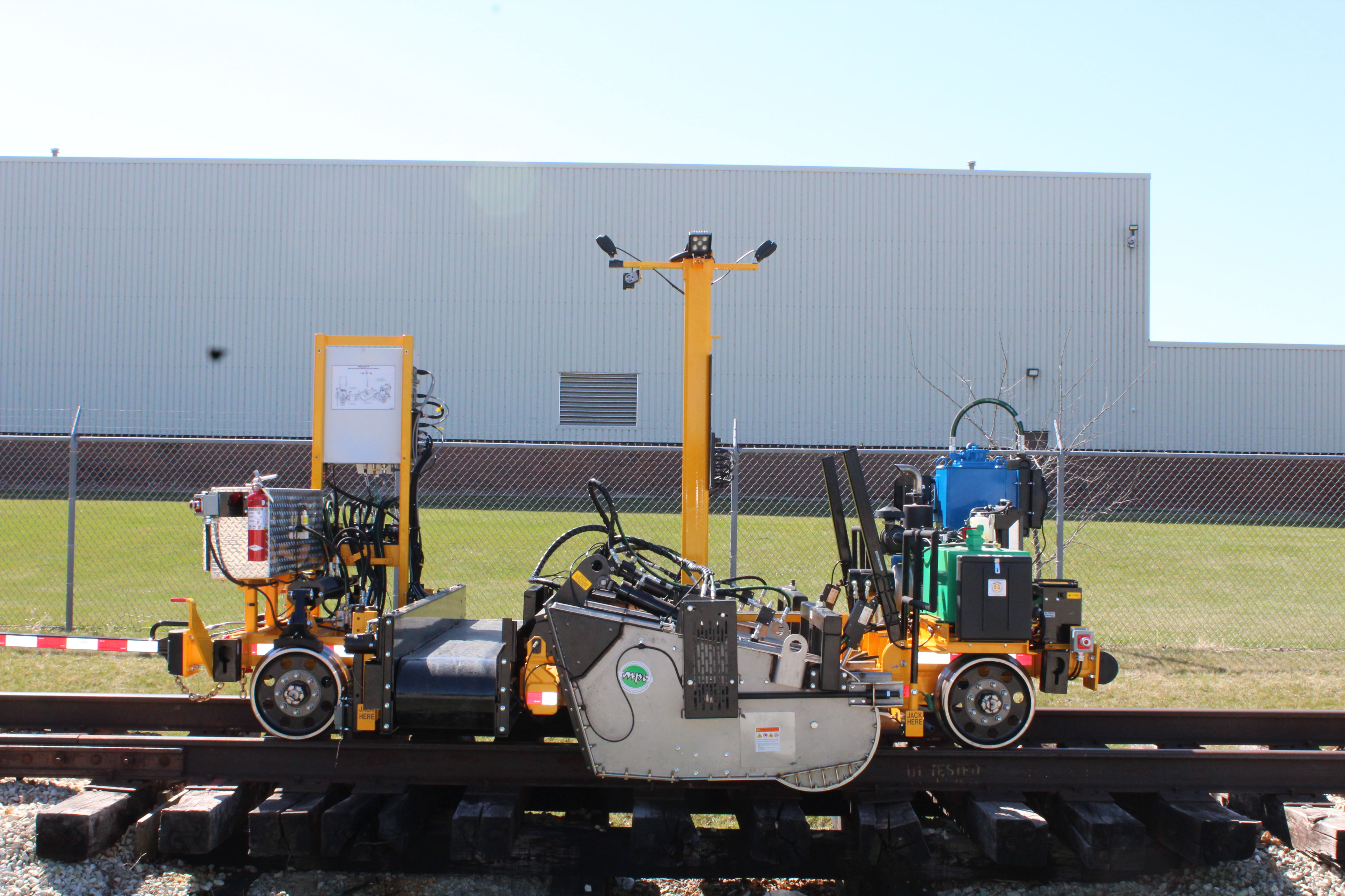 Racine Railroad Tow Behind OTM Reclaimer