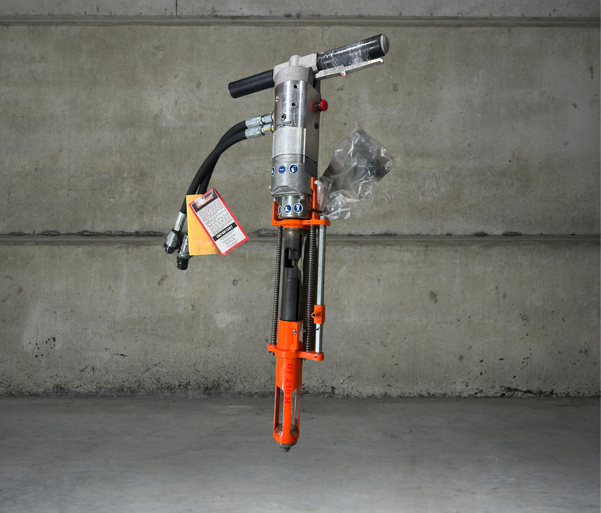 Hydraulic Rail Drill