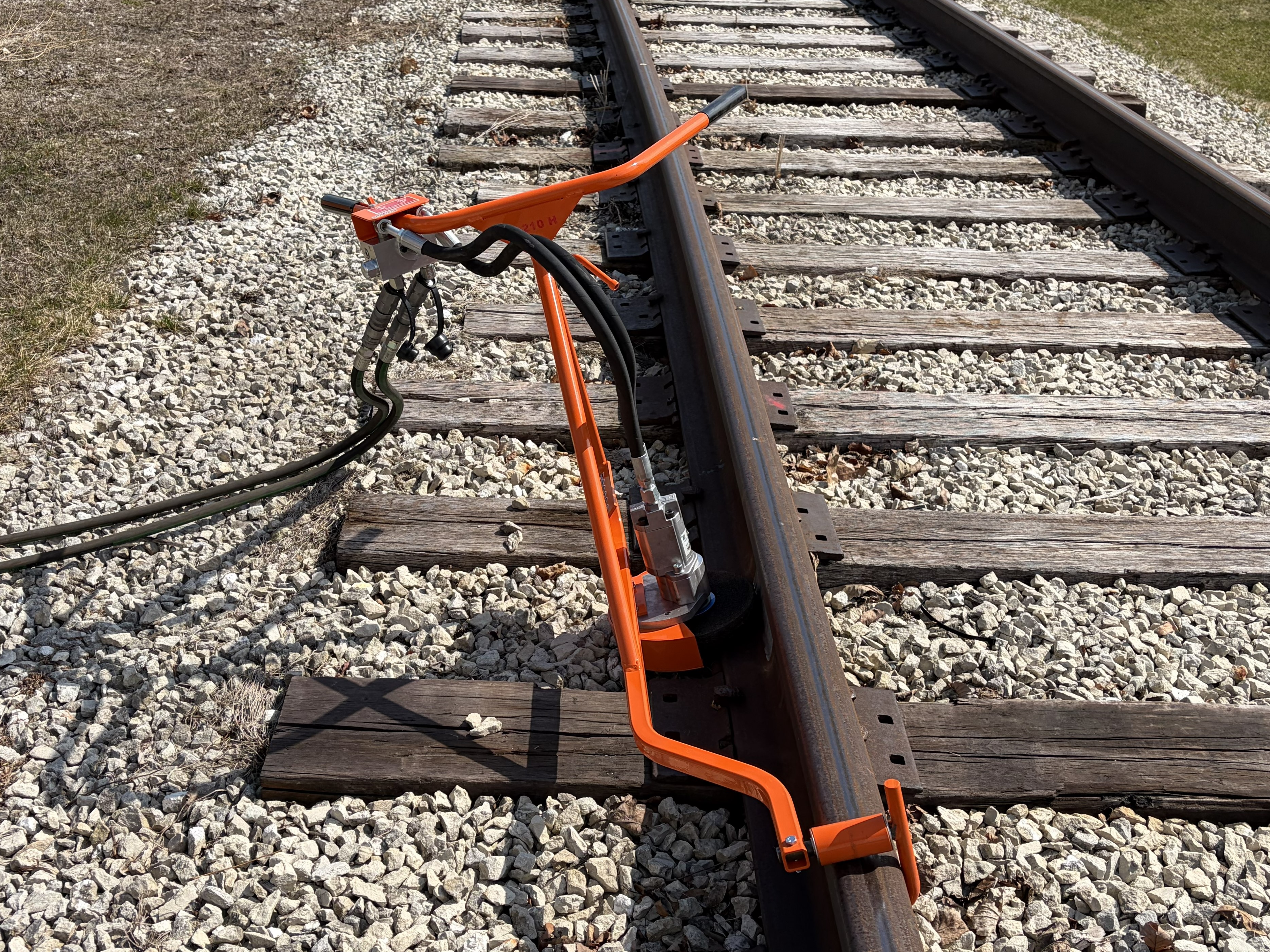 Racine Hydraulic Stand Up Web Grinder