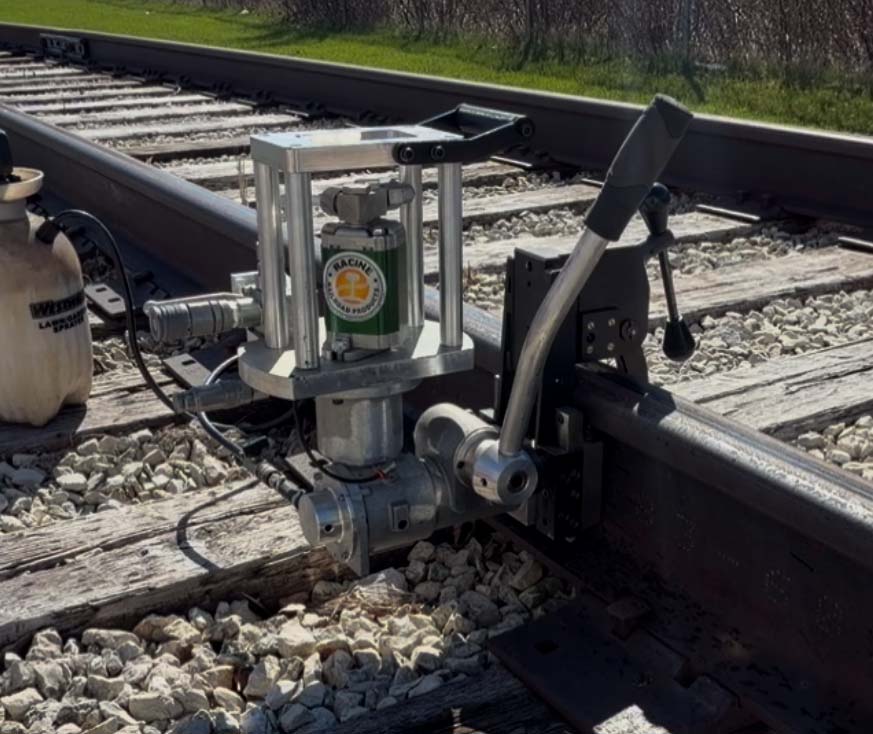 Hydraulic TraxMaxx Rail Drill