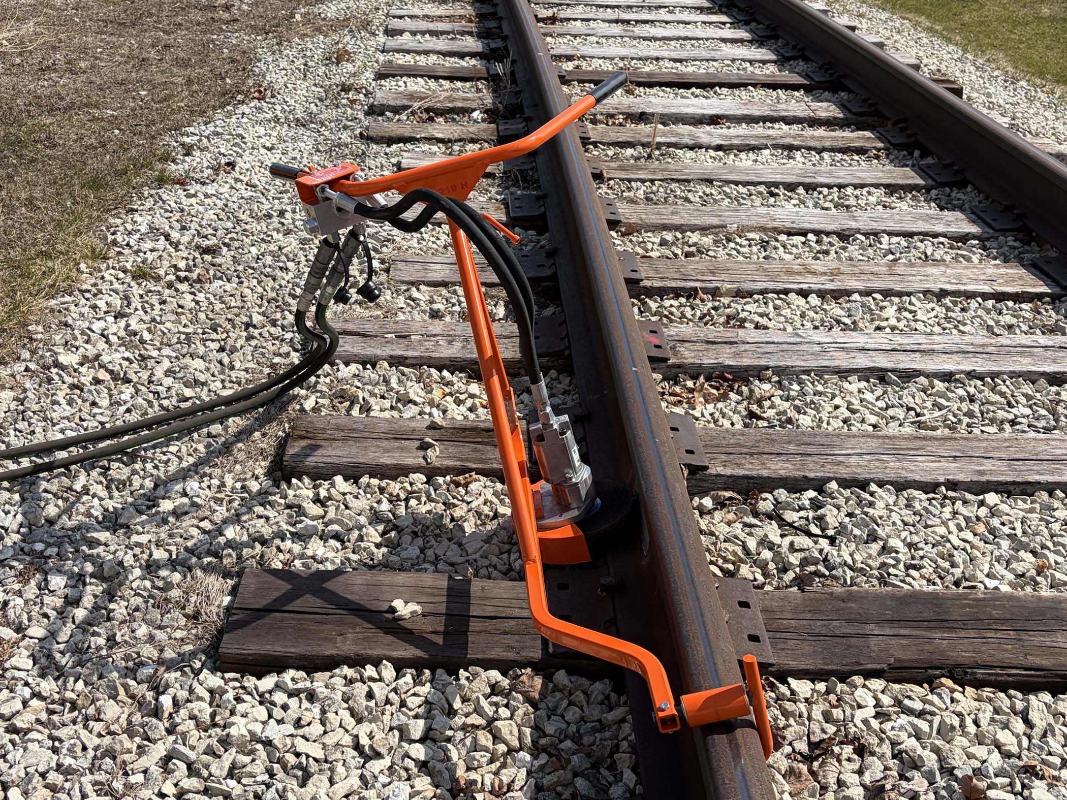 Racine Hydraulic Stand Up Web Grinder