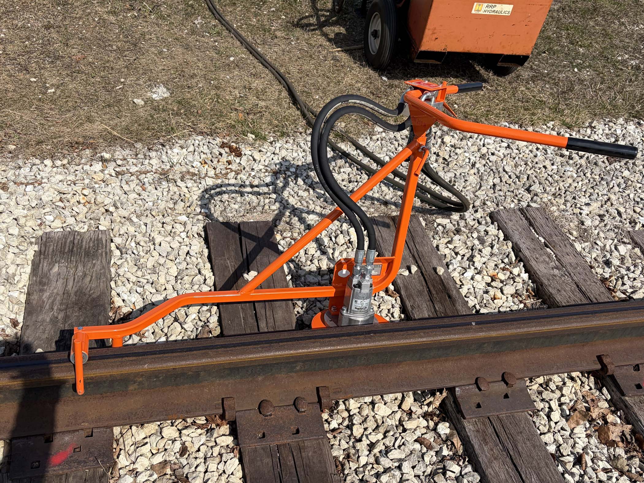 Racine Hydraulic Stand Up Web Grinder