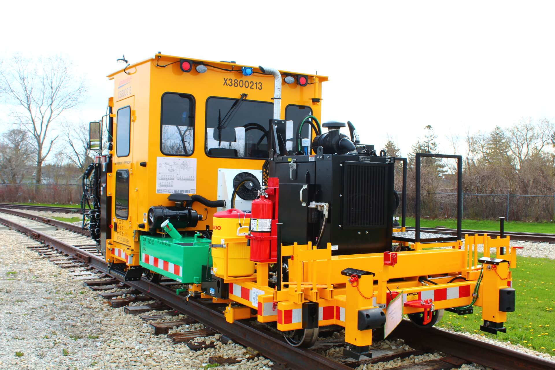Racine Railroad Advanced Tie Plate Inserter
