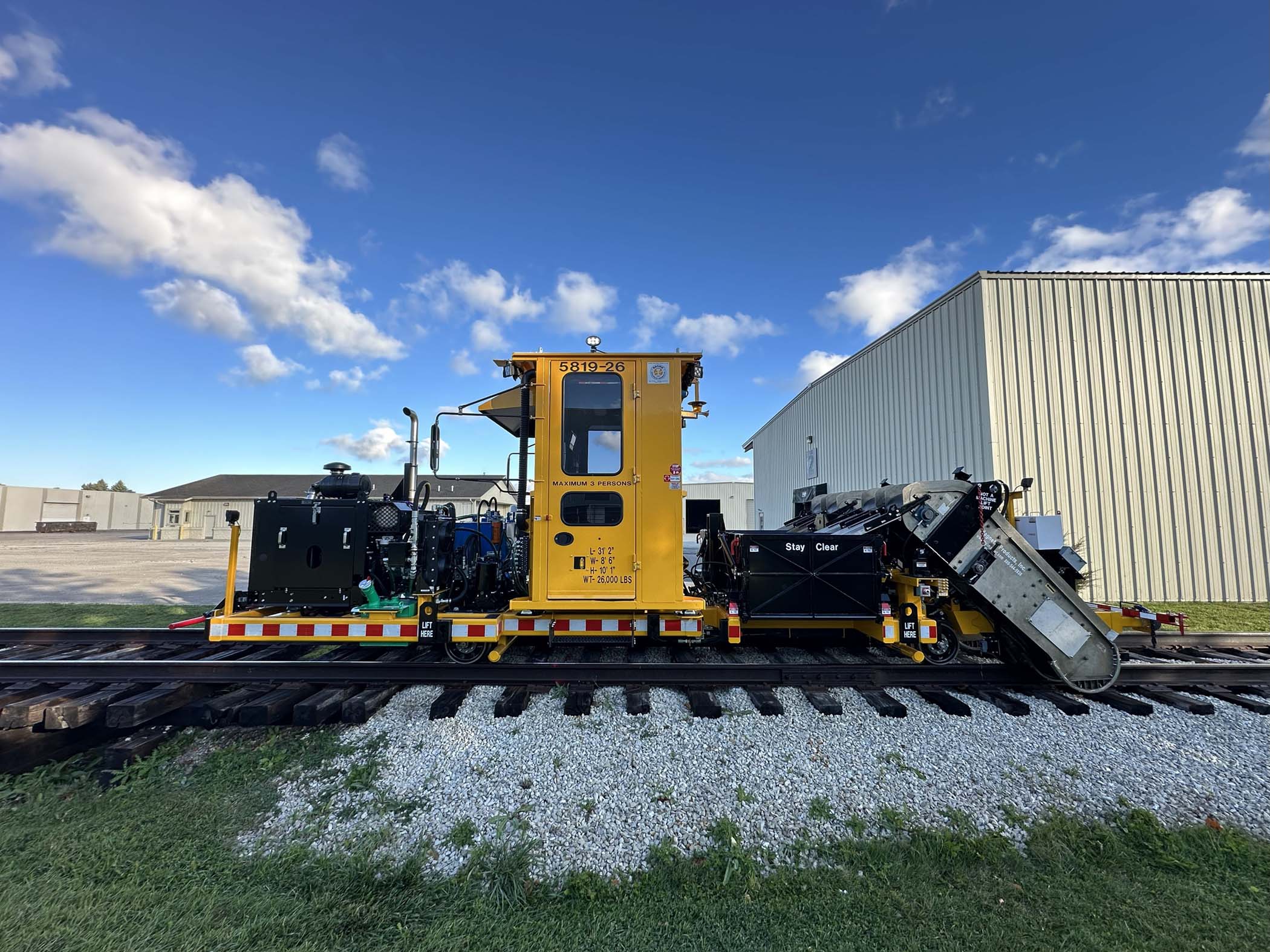 Racine Railroad OTM Reclaimer Side