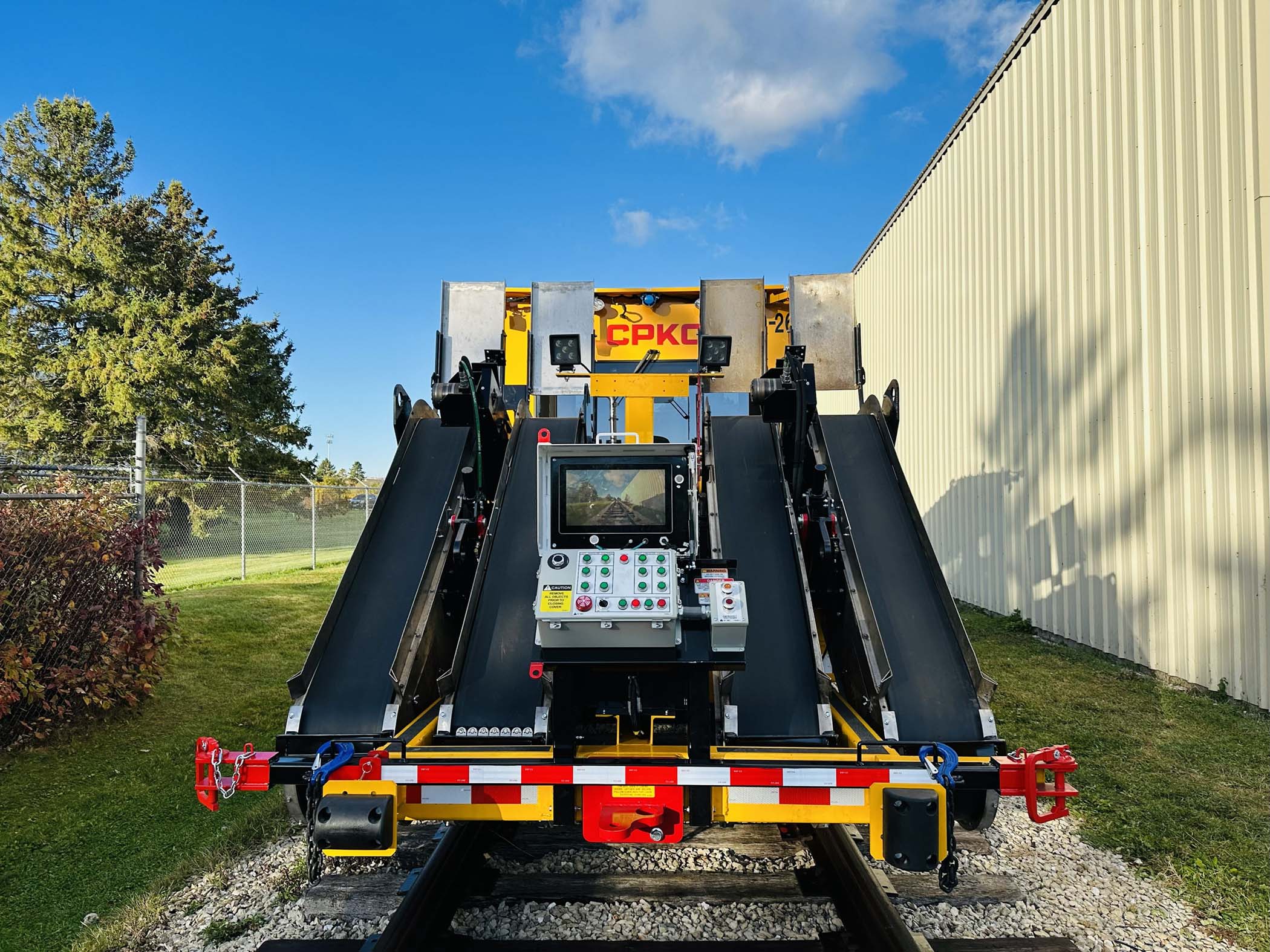 Racine Railroad OTM Reclaimer Conveyors