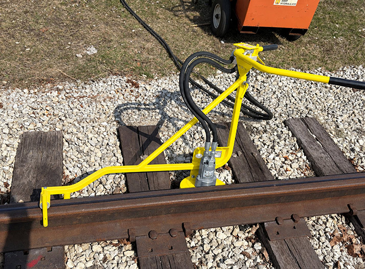 Racine Hydraulic Stand Up Web Grinder