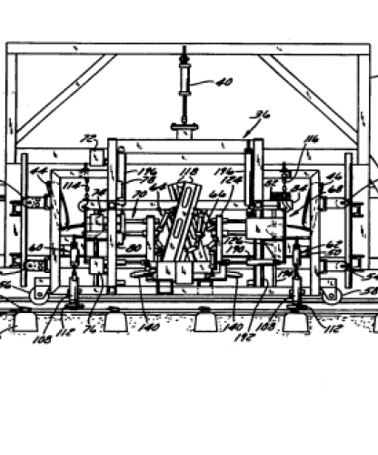 Rail Clip Setter and Method for Fixing Spring Clips
