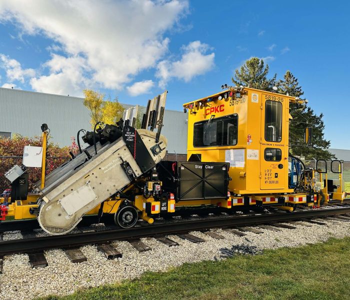 Racine Railroad OTM Reclaimer Corner View