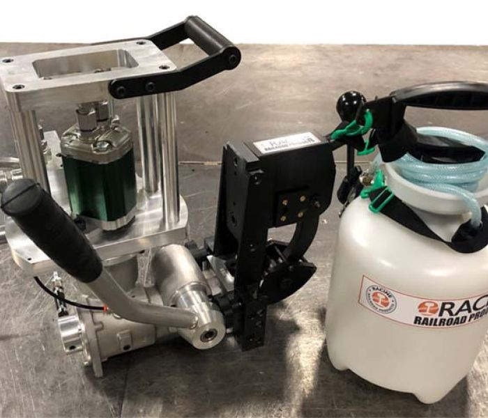 Hydraulic TraxMaxx Rail Drill