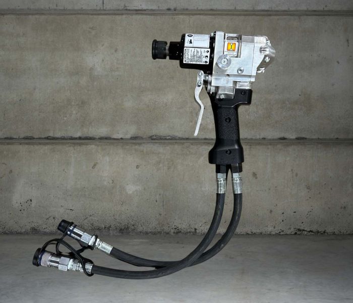 Racine Hydraulic Rail Drill